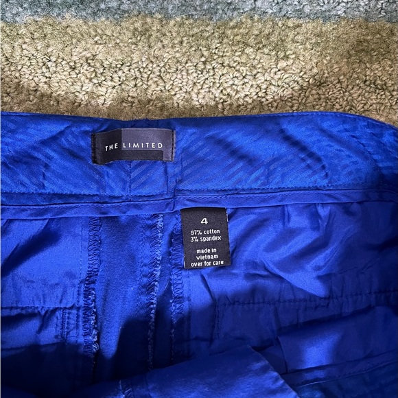 The Limited, Blue pants size 4 - Picture 2 of 5